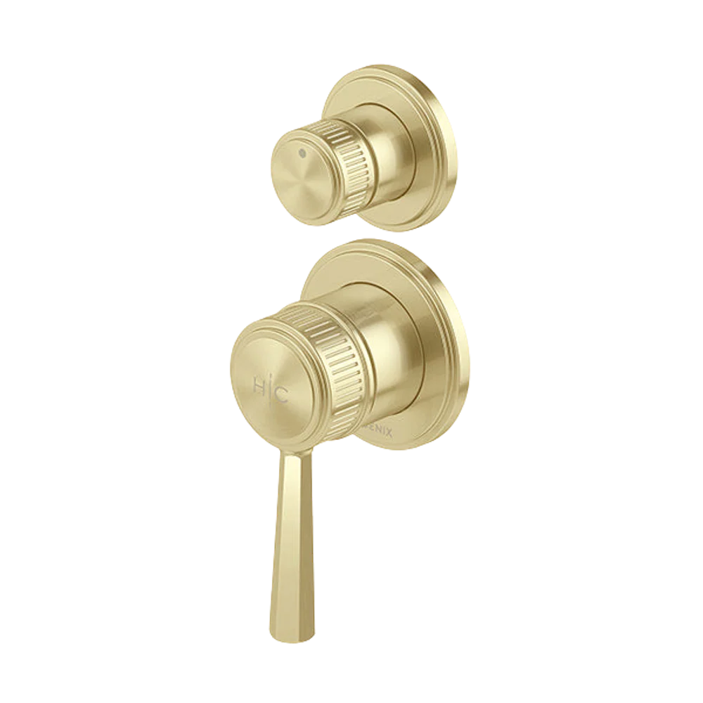 Phoenix Wiltern SwitchMix Shower/Bath Diverter Mixer (Fit-Off Kit) Brushed Gold - Image 3