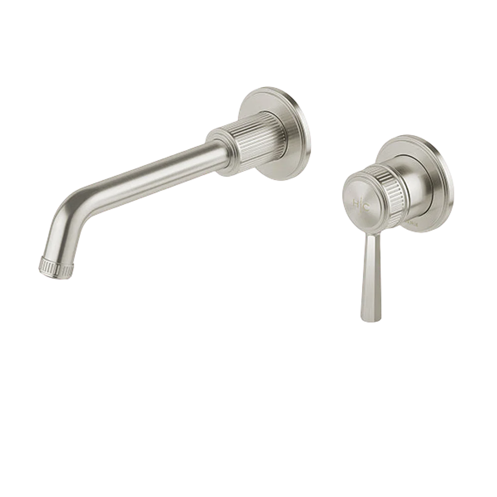 Phoenix Wiltern SwitchMix Wall Basin/Bath Mixer Set (Fit-Off Kit) Brushed Nickel