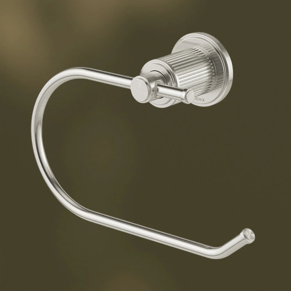 Phoenix Wiltern Toilet Roll Holder Brushed Nickel - Image 2