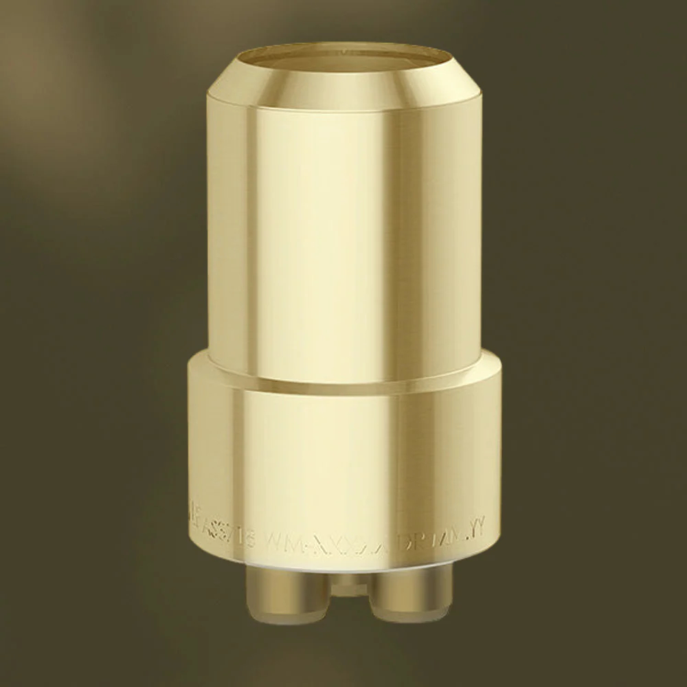 Phoenix Wiltern Wall Mixer Body Extension 25mm Brushed Gold - Image 2