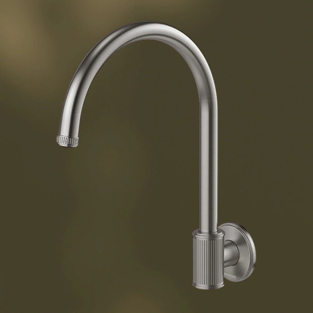 Phoenix Wiltern Wall Sink Outlet Brushed Carbon - Image 2