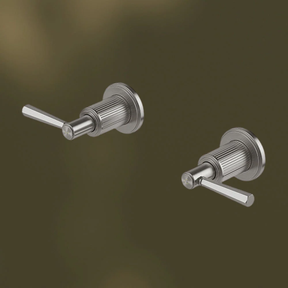 Phoenix Wiltern Wall Top Assembly Extended Spindles 15mm Brushed Carbon - Image 2