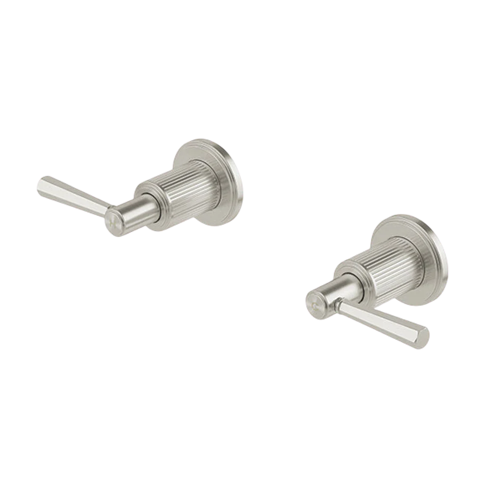 Phoenix Wiltern Wall Top Assembly Extended Spindles 15mm Brushed Nickel - Image 3