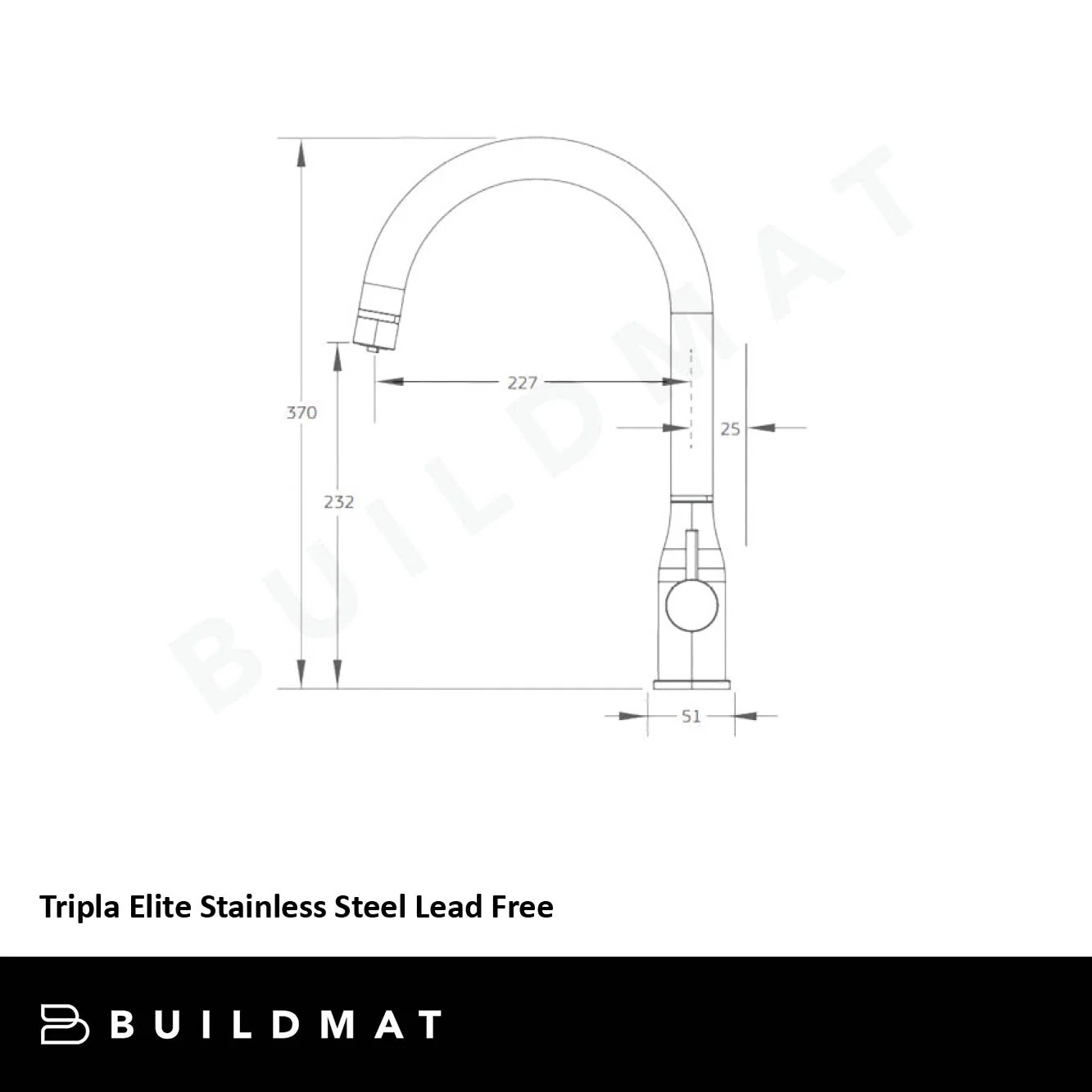 Puretec Tripla Elite Gunmetal Stainless Steel Lead Free - Image 4