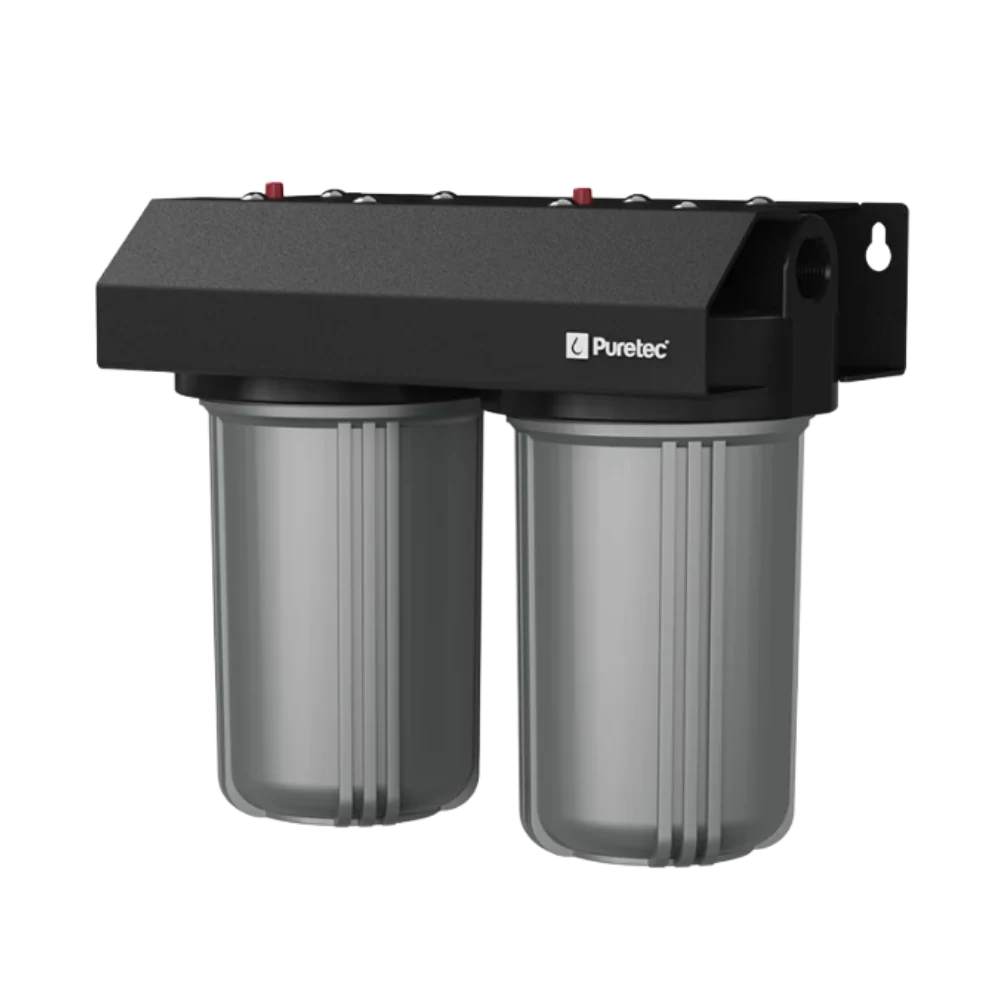 Puretec WH2-30-LF Whole House Dual Water Filter System Lead Free