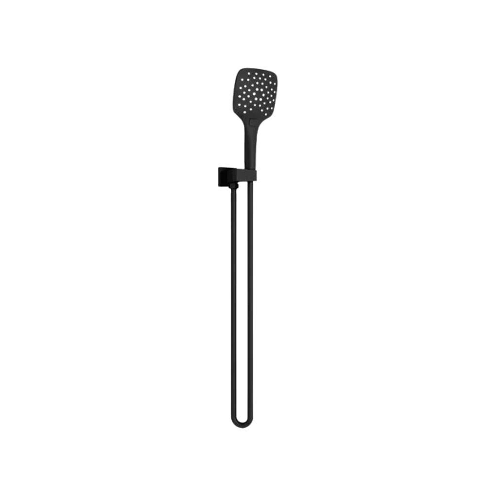 Nero Rain Square 3 Function Shower On Bracket Matte Black - Image 3