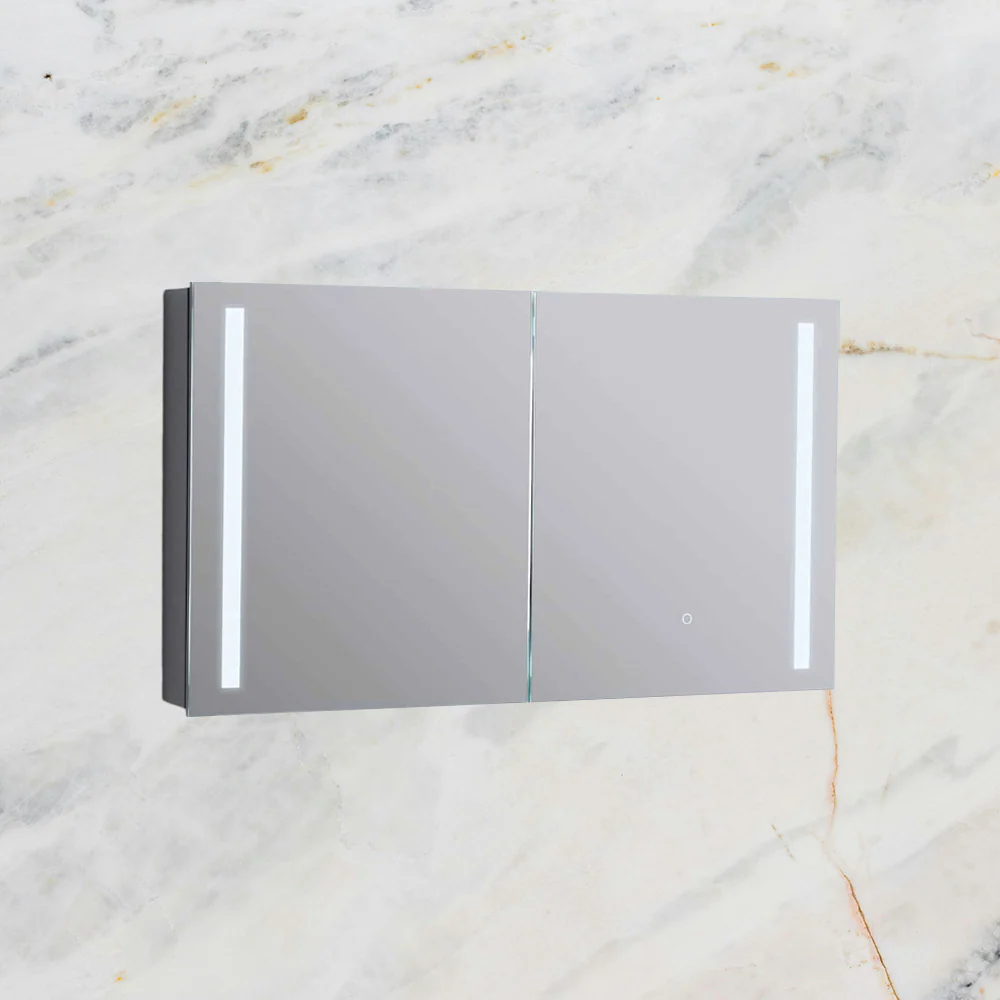 Remer Amber LED Shaving Cabinet 1200mm - Image 2
