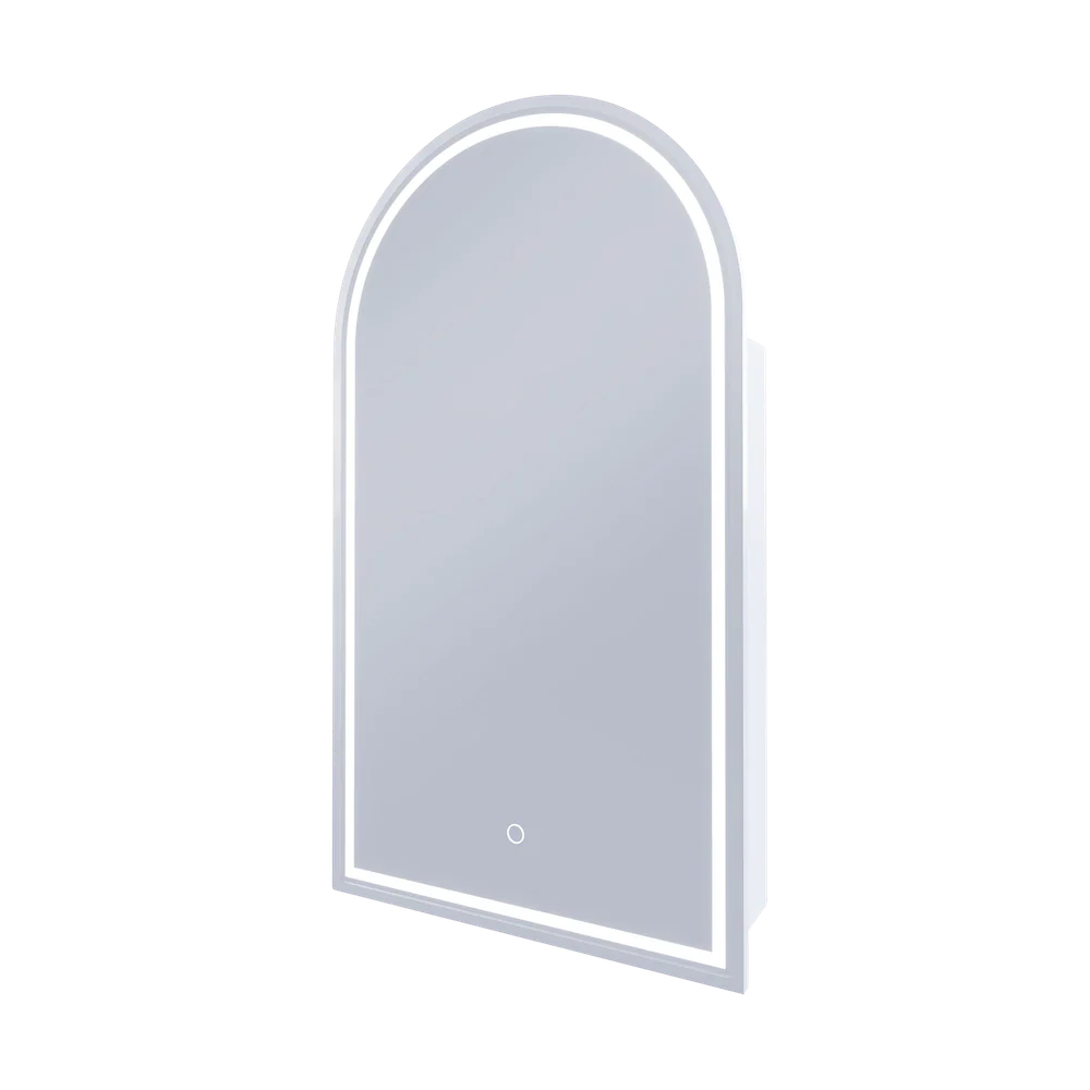 Remer Blanca LED Shaving Cabinet Milano White - Image 3