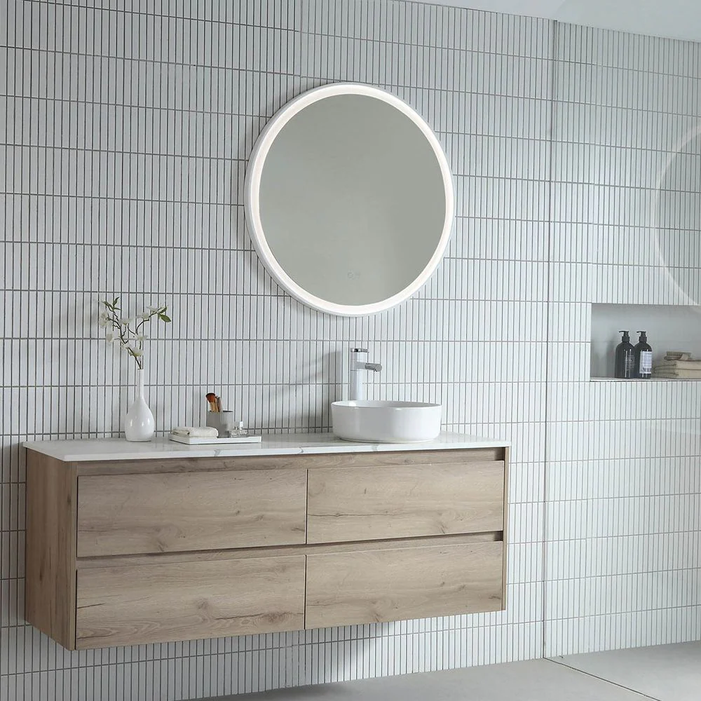 Remer Eclipse LED Mirror 600mm Milano White - Image 2