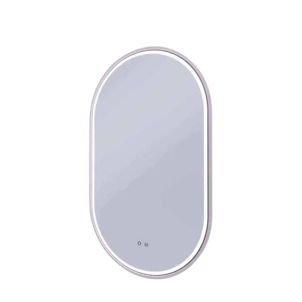 Remer Gatsby LED Mirror 600mm Brits Nickel - Image 3