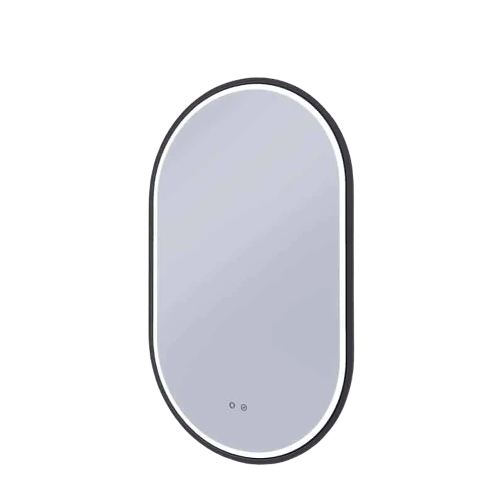 Remer Gatsby LED Mirror 600mm Manhattan Black - Image 3