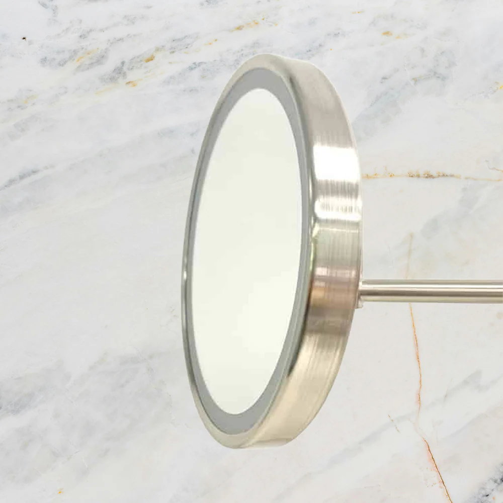 Remer Illusion LED Magnifying Mirror 203mm Brits Nickel - Image 2