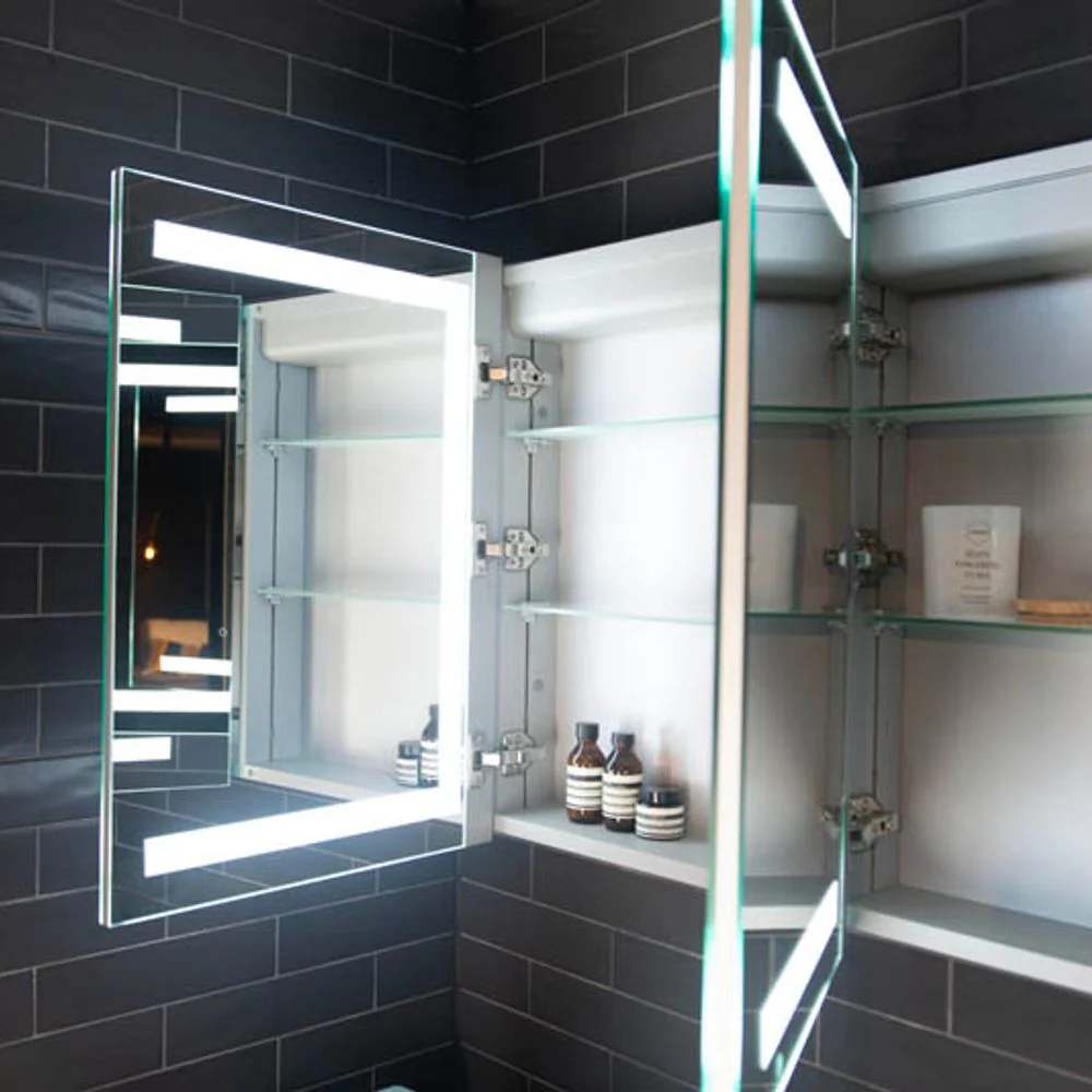 Remer Vera LED Shaving Cabinet 1500mm - Image 4