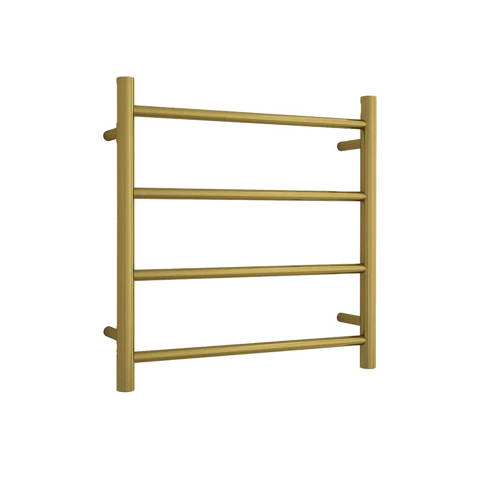 Thermogroup Round Ladder Heated Towel Rail Brushed Gold - Image 3