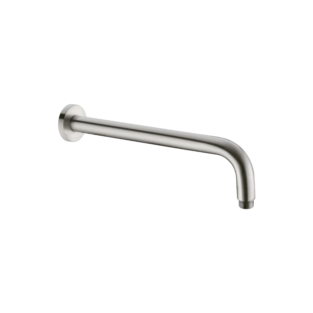 Nero Round Shower Arm Brushed Nickel - Image 3
