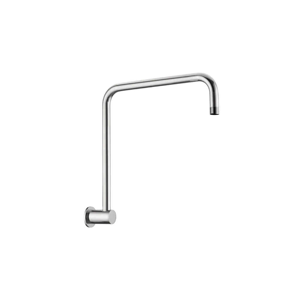 Nero Round Swivel Shower Arm Brushed Nickel - Image 3
