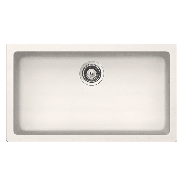 Schock Signus Large Single Bowl Undermount Polaris White