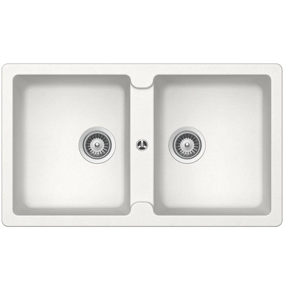 Schock Typos Double Bowl Nth Alpina White - Image 2