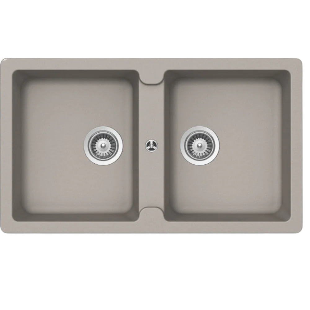 Schock Typos Double Bowl Nth Concrete Grey - Image 3