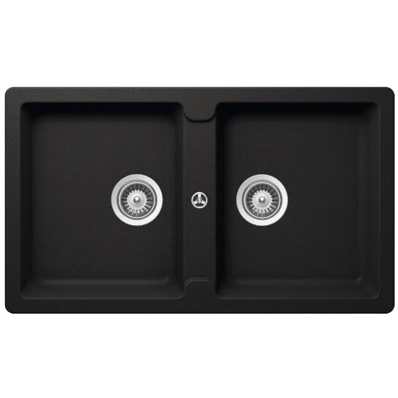 Schock Typos Double Bowl Nth Nero Black - Image 3