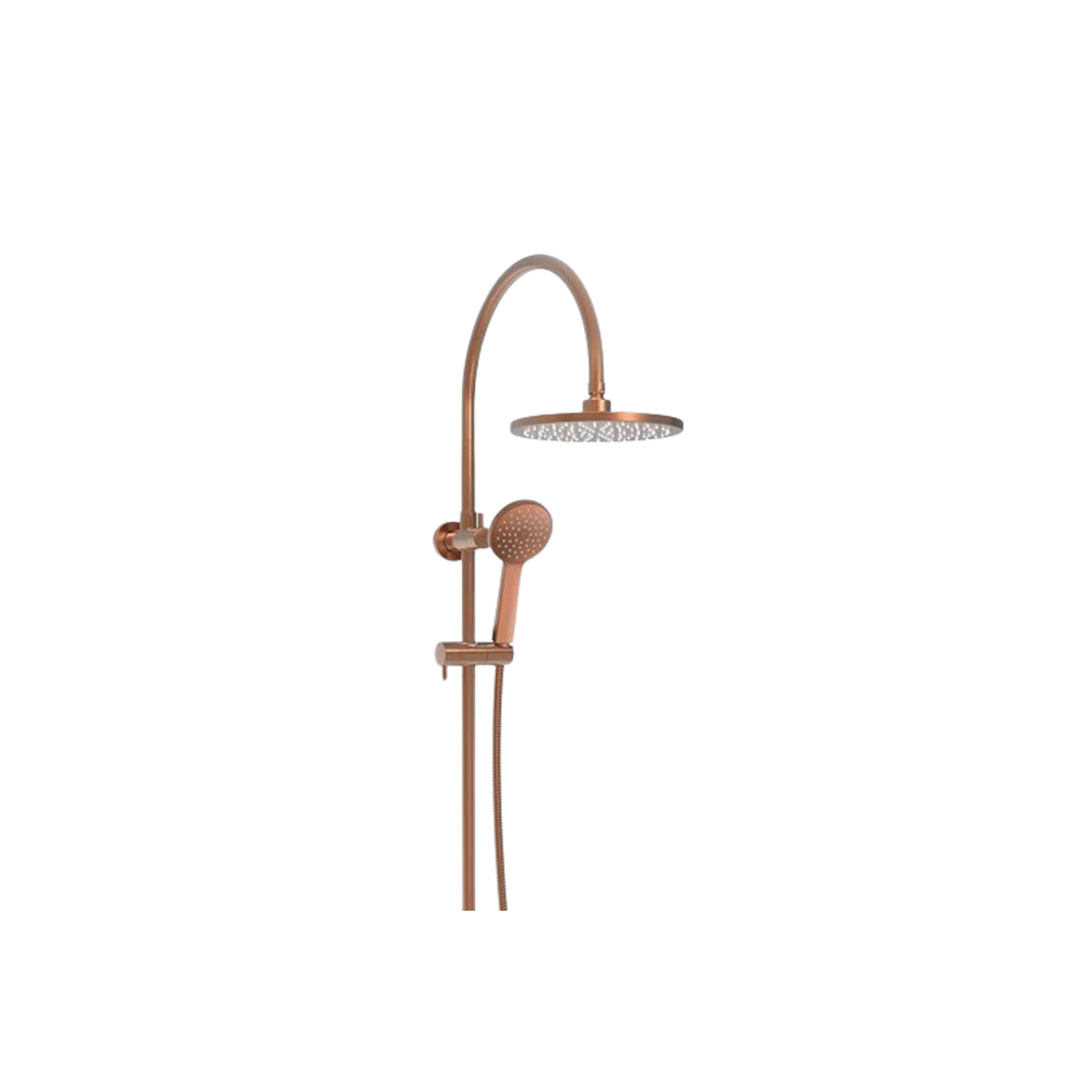 ADP Soul Classic Gooseneck Shower Set Brushed Copper - Image 4