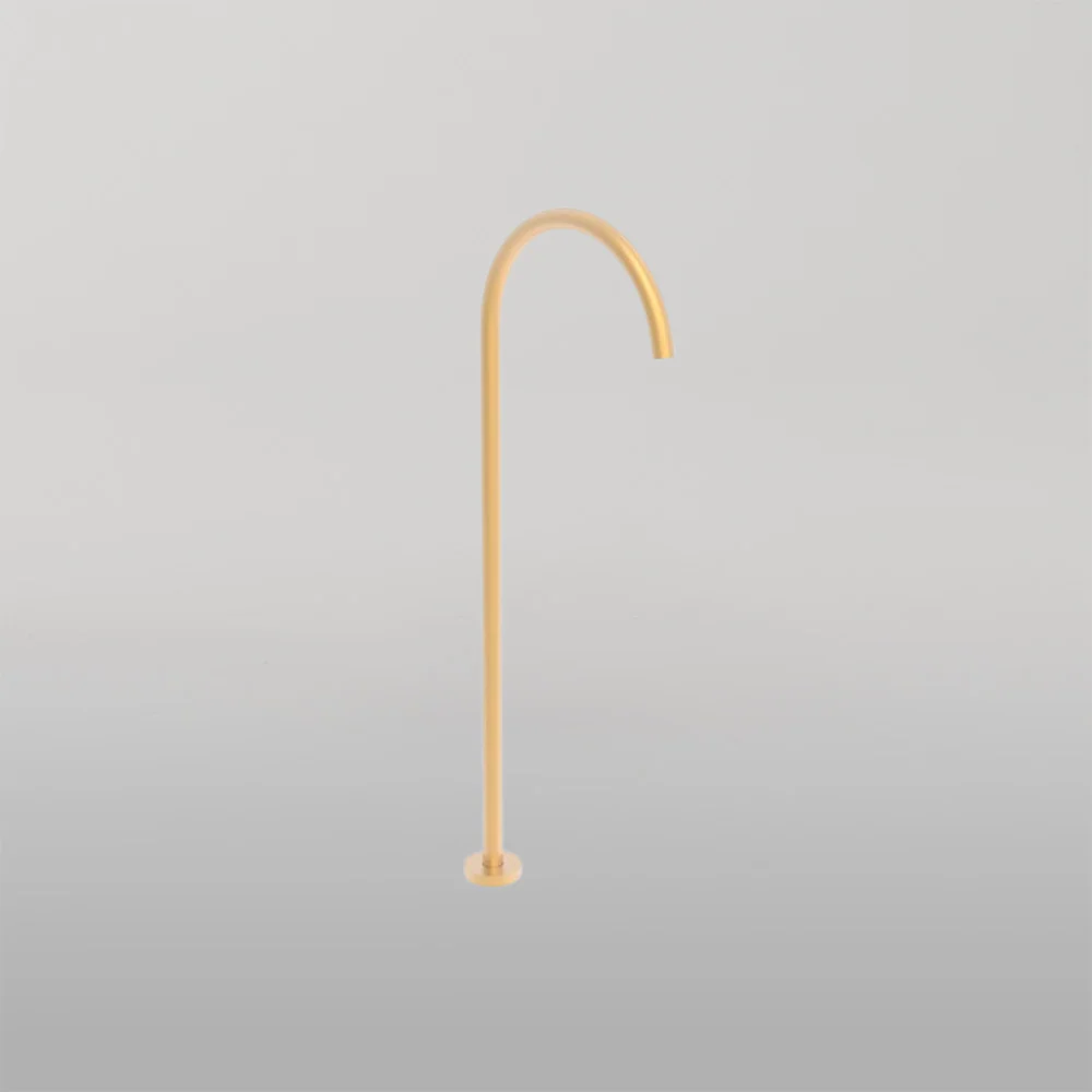ADP Soul Floor Spout Brushed Brass - Image 2