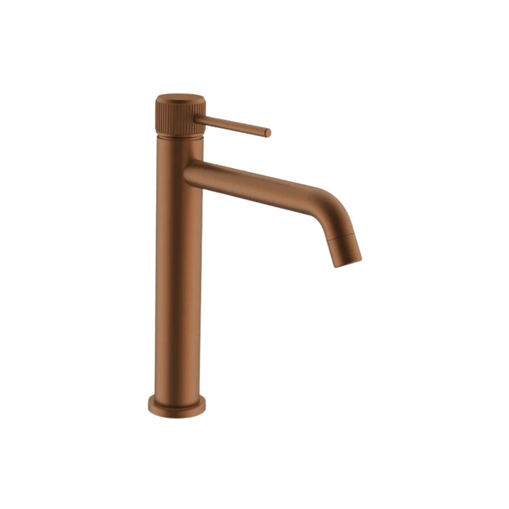 ADP Soul Groove Extended Basin Mixer Brushed Copper