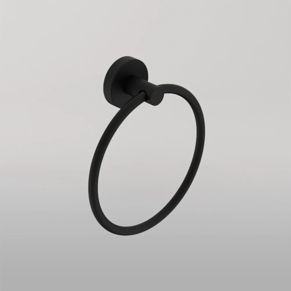 ADP Soul Hand Towel Ring Matte Black - Image 2
