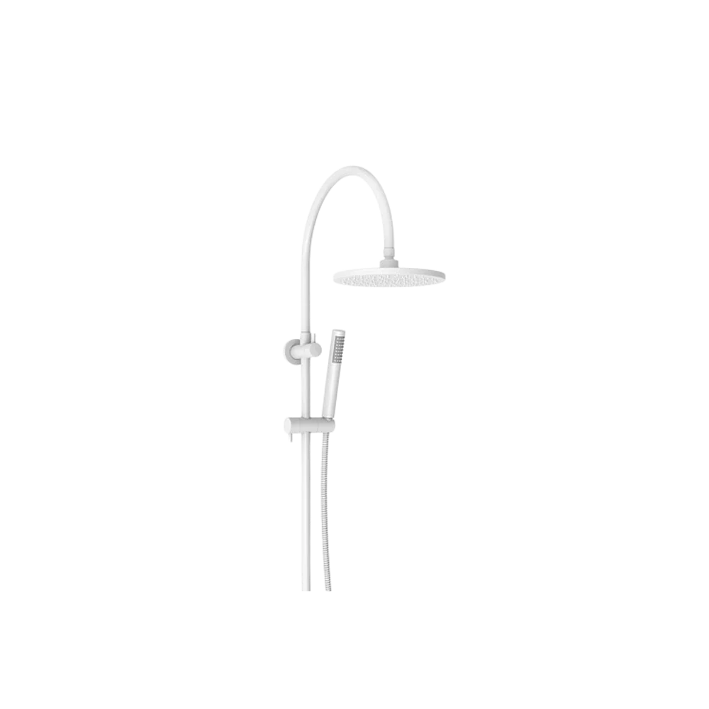 ADP Soul Slimline Gooseneck Shower Set Matte White - Image 4