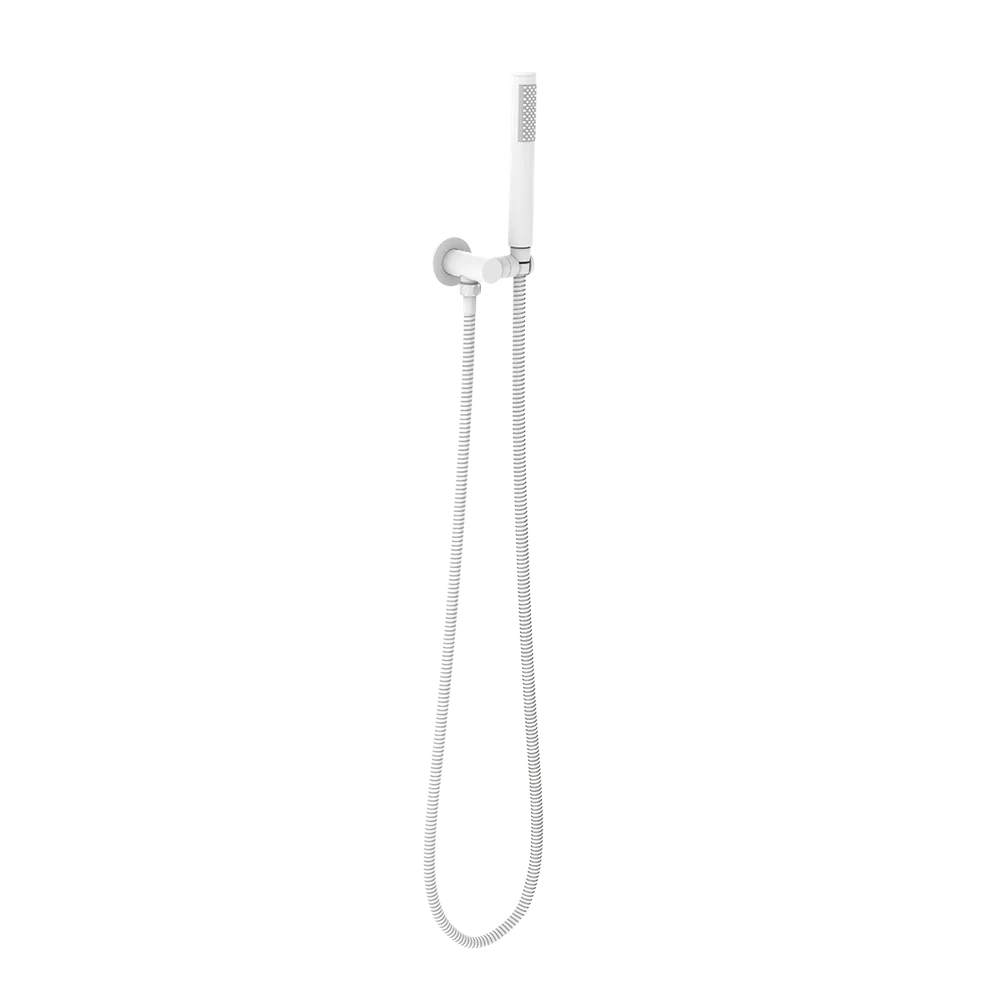 ADP Soul Slimline Hand Shower On Hook Matte White