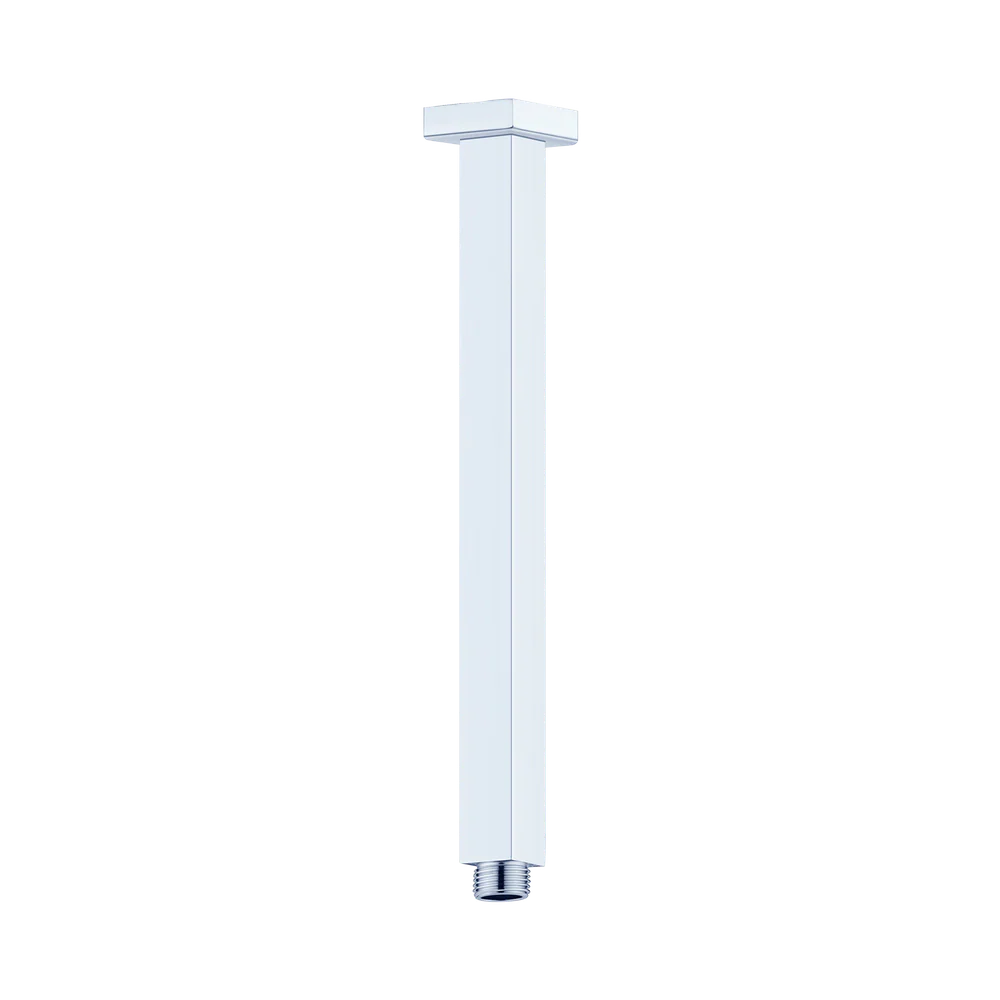 Nero Square Ceiling Arm 150mm Length Chrome - Image 3