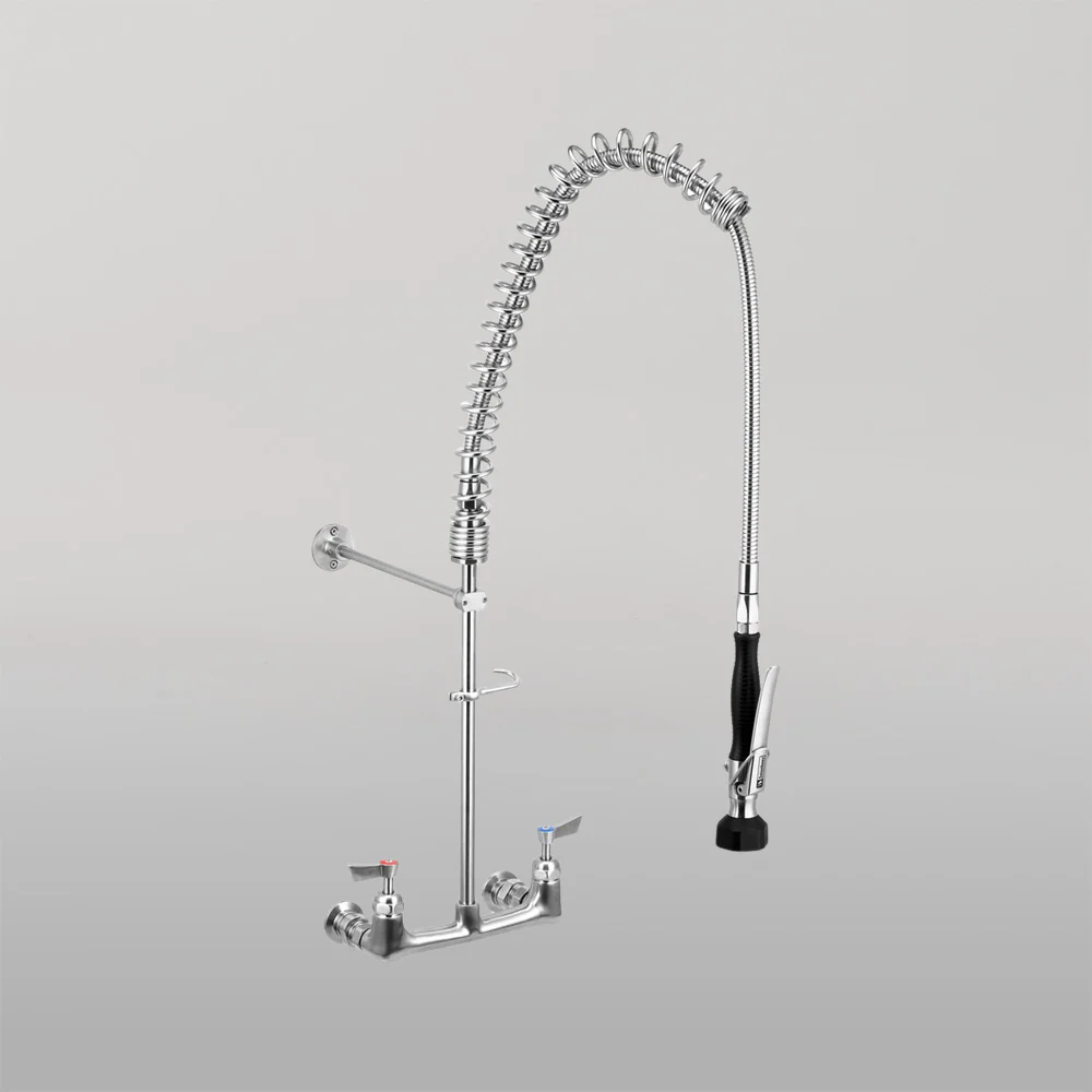 3monkeez Stainless Steel Exposed Wall Mount Pre-Rinse Unit - Image 2