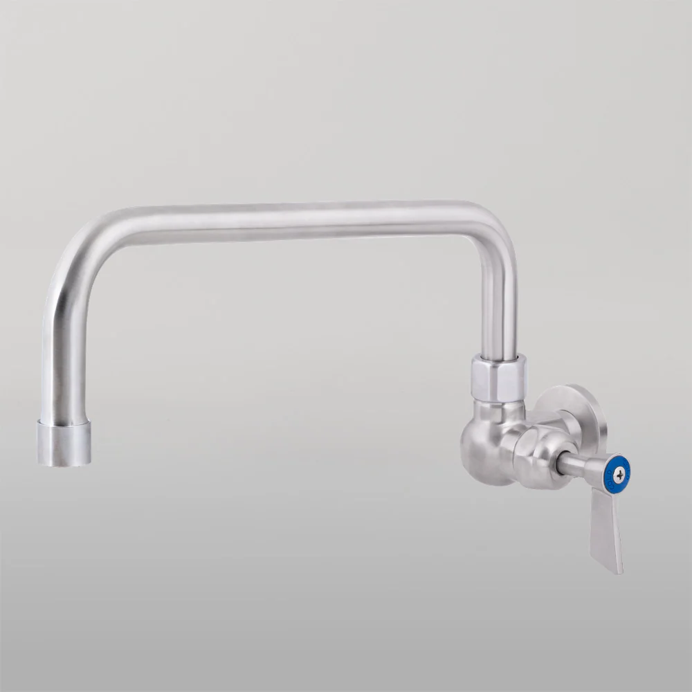 3monkeez Stainless Steel Single Wall Mount Body with Single Control and 12-inch Spout - Image 2