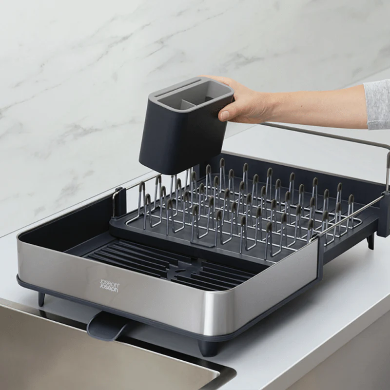 Joseph Joseph Steel Extendable Dish Rack - Image 4