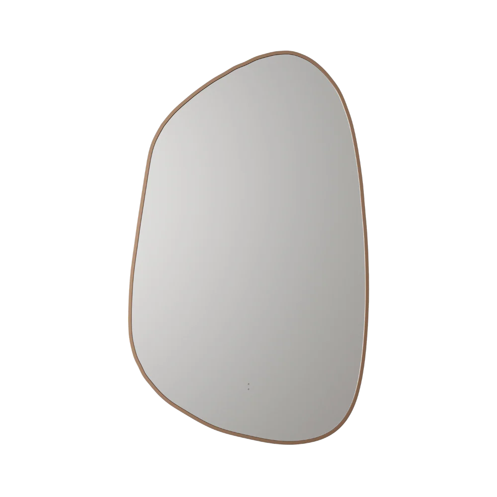 Aulic Tarcoola Asymmetric LED Mirror Brushed Bronze - Image 3