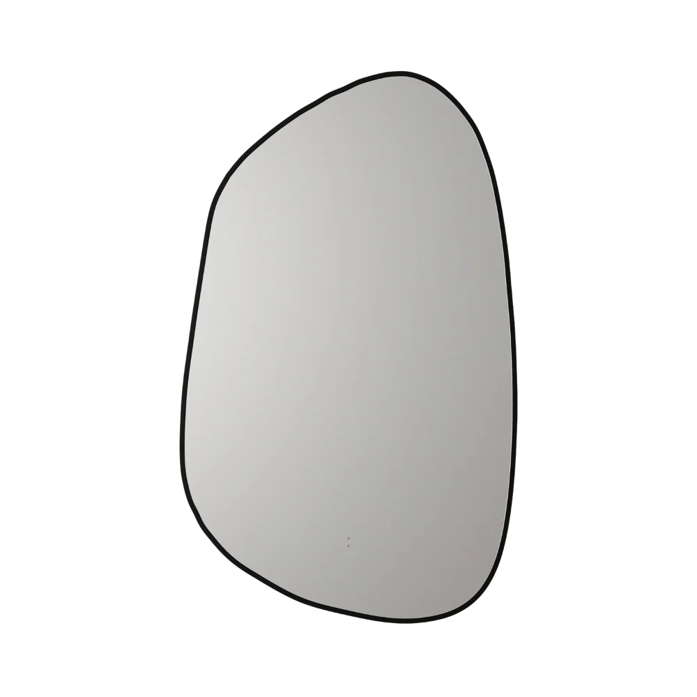 Aulic Tarcoola Asymmetric LED Mirror Matte Black - Image 3