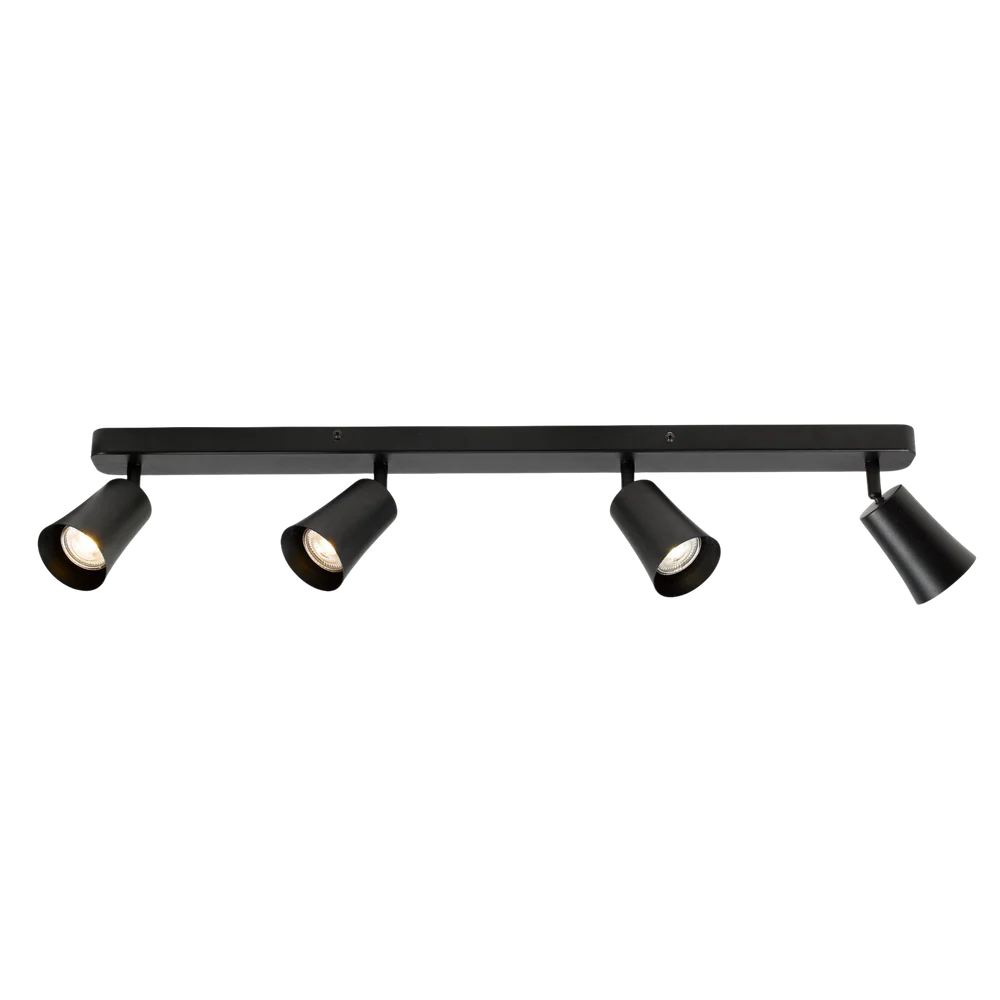 Telbix Alvey 4 Lights Spot Bar Black - Image 3