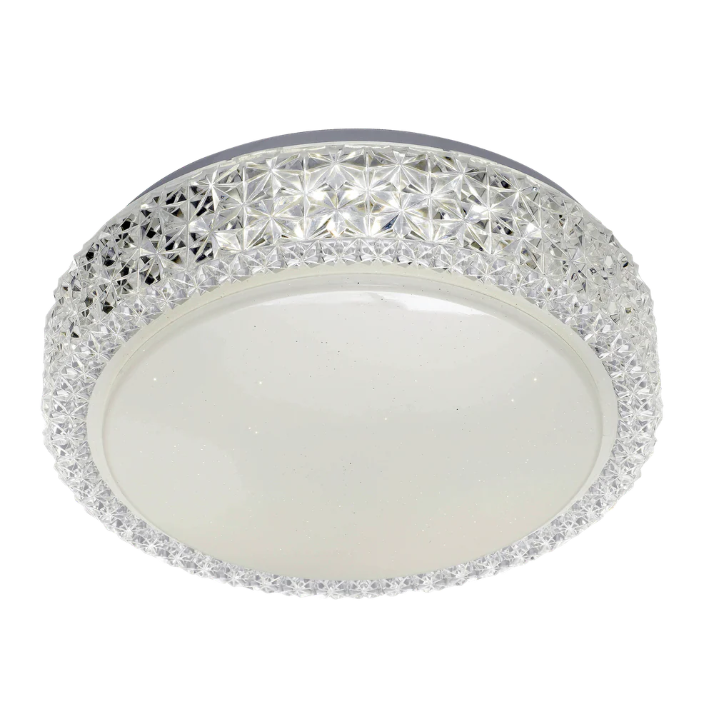 Telbix Amelia 40 32W Led Oyster 3CCT White Clear - Image 3