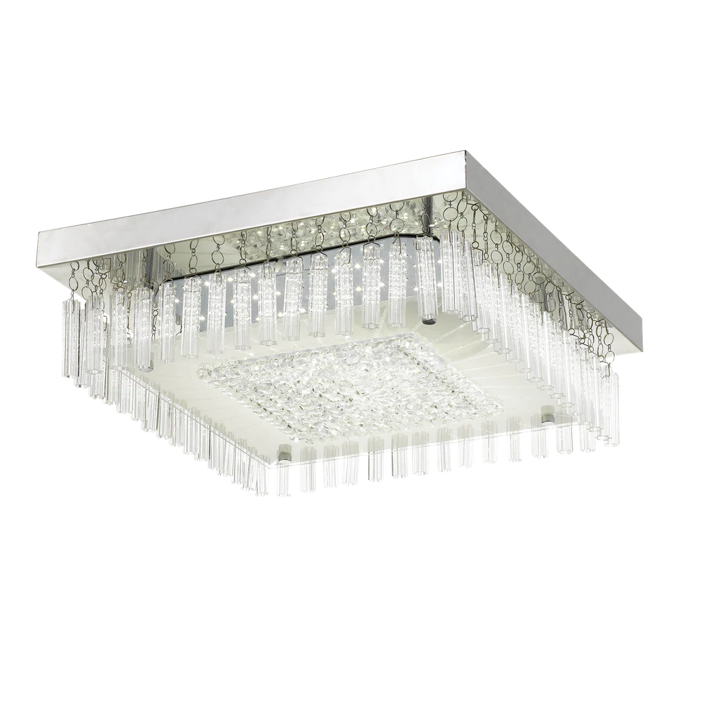 Telbix Andela Square 30W Led Oyster Chrome - Image 3
