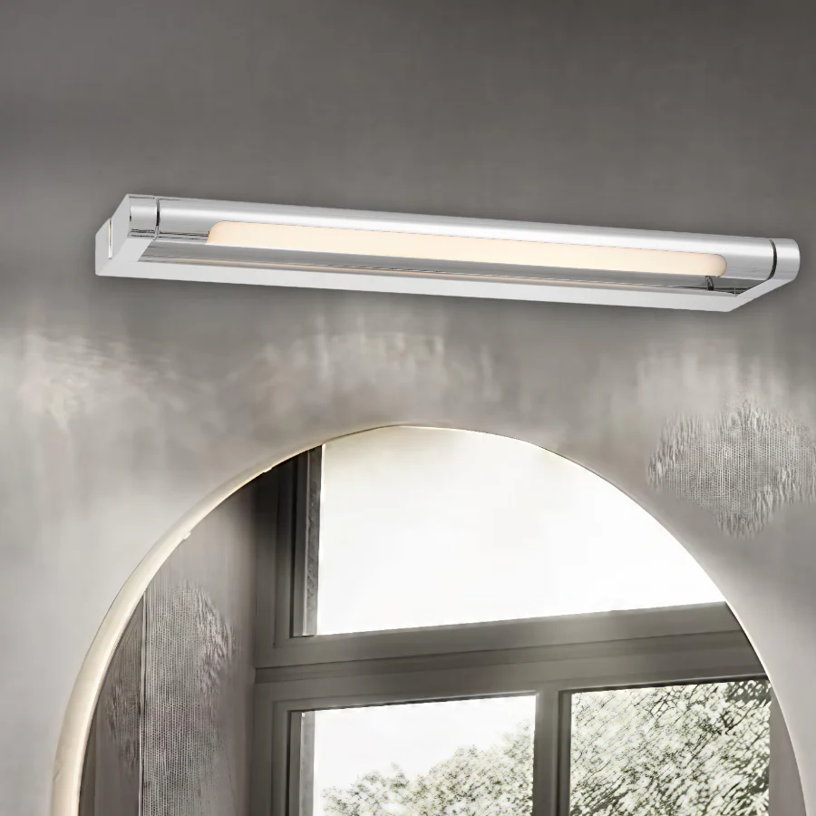 Telbix Arvin 40 Vanity Wall Light Chrome - Image 2
