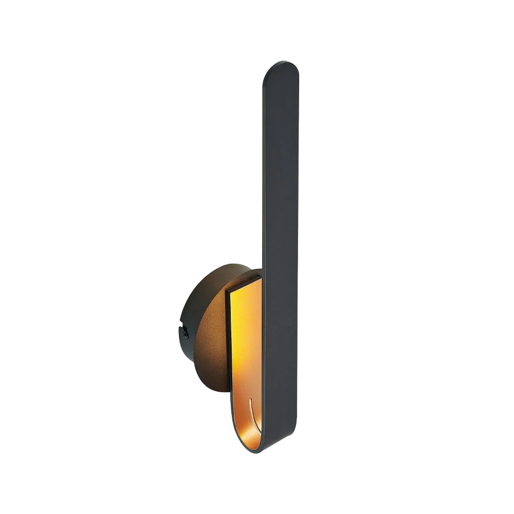 Telbix Atala 40 Wall Light Black - Image 3