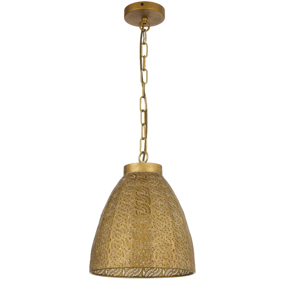 Telbix Aydin 28cm Pendant Antique Brass - Image 2