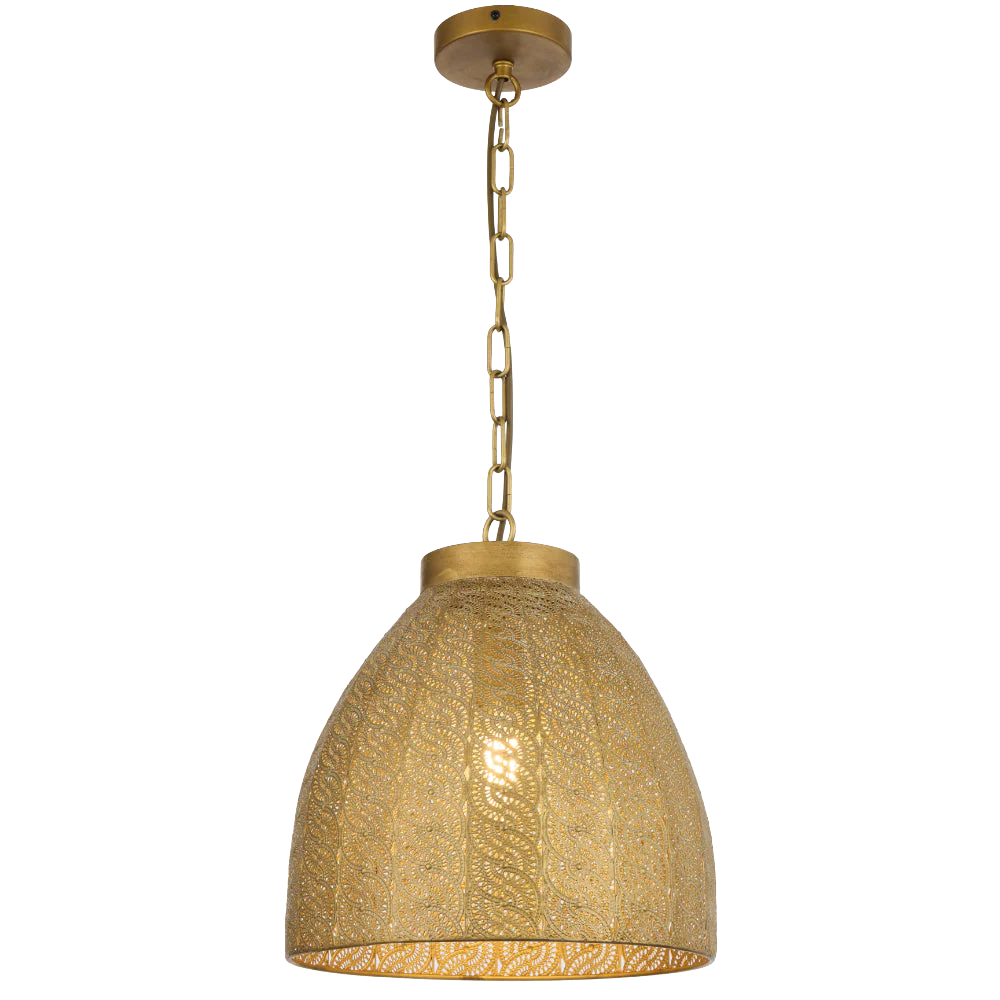 Telbix Aydin 35cm Pendant Antique Brass - Image 3