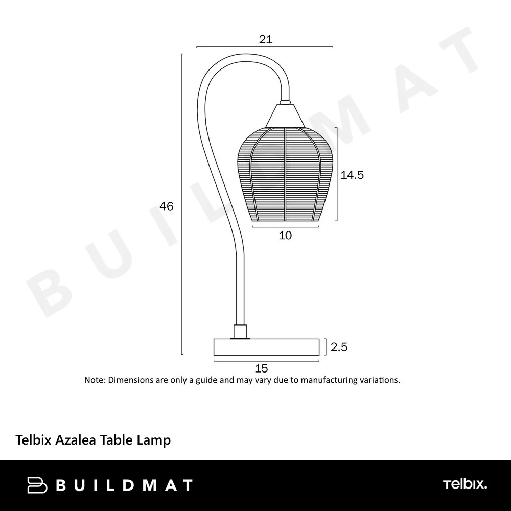 Telbix Azalea Table Lamp Chrome - Image 6