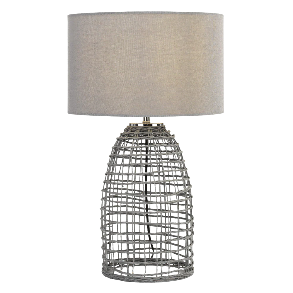 Telbix Bayz 40 Table Lamp Grey