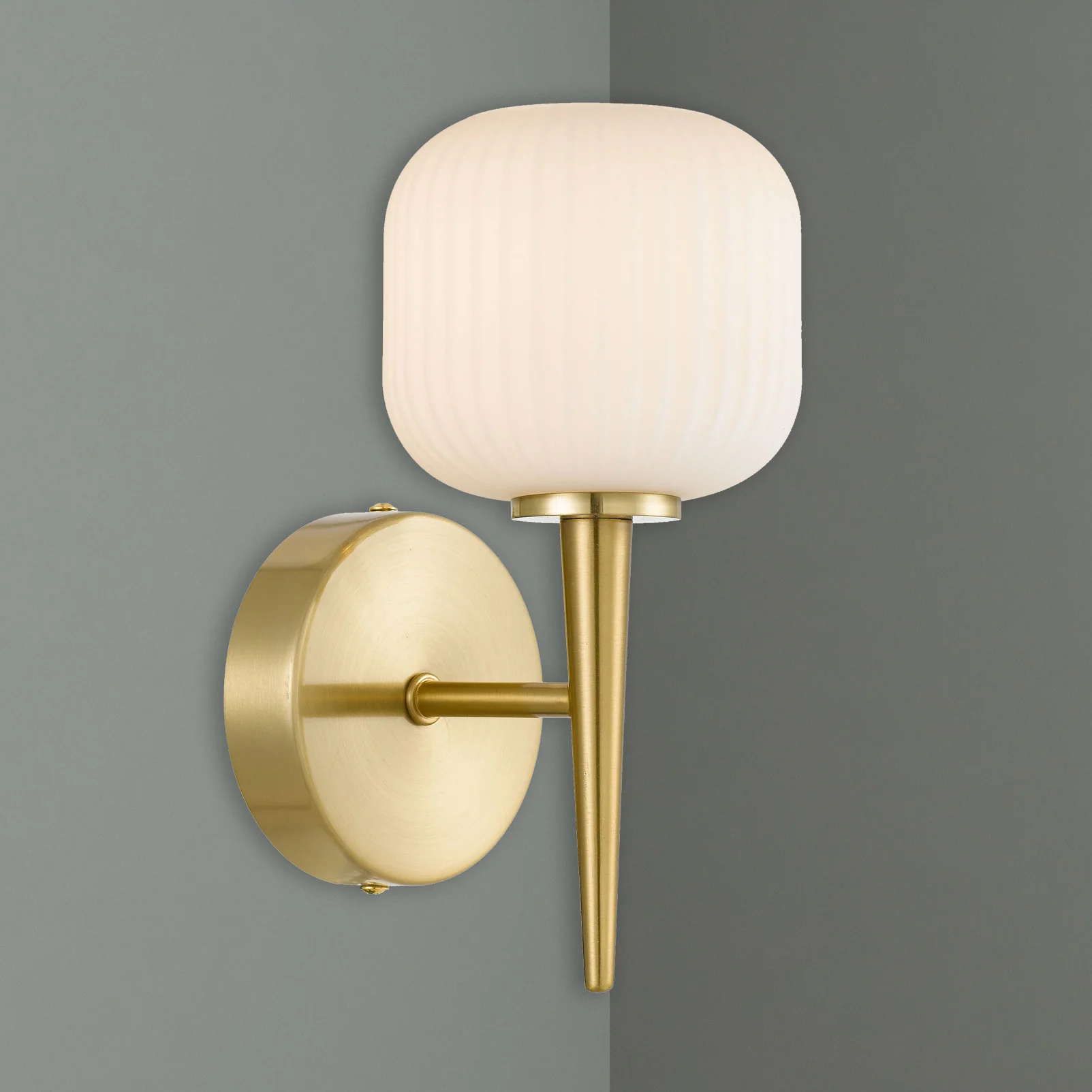 Telbix Bobo 1 Wall Light Antique Gold - Image 2