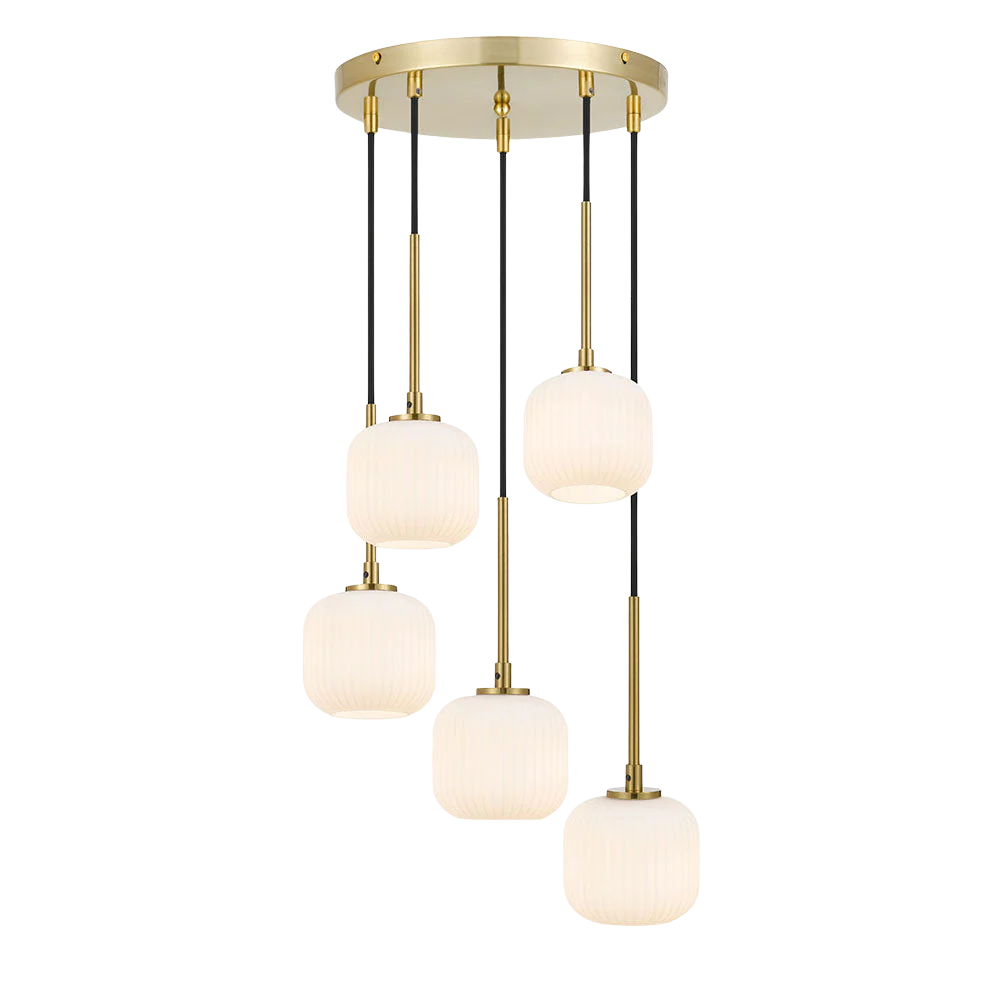 Telbix Bobo 5 Pendant Antique Gold - Image 3
