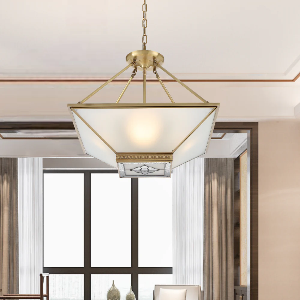 Telbix Bracci Pendant CTC Brass - Image 4