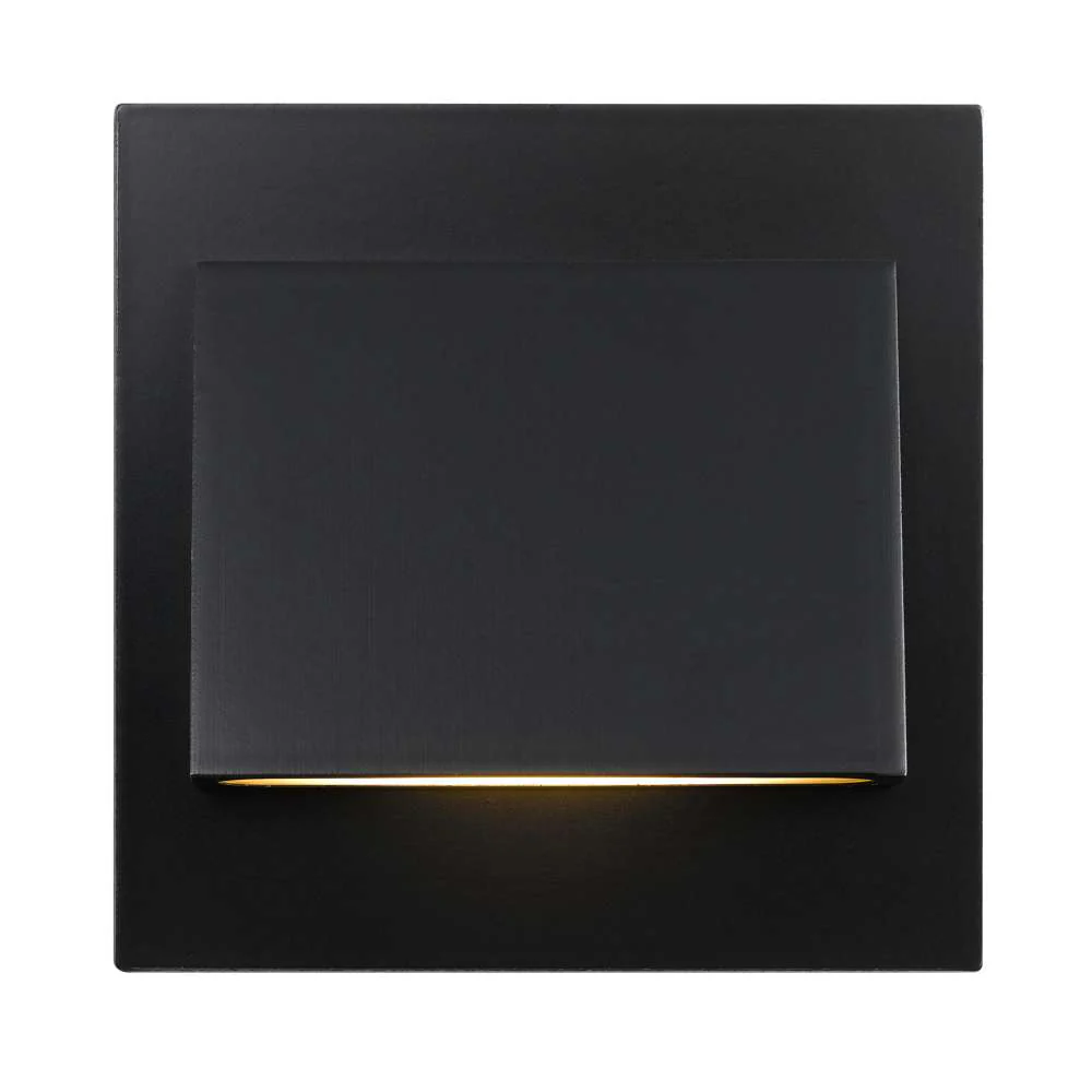 Telbix Brea Square Stair Light Black 3000K - Image 4