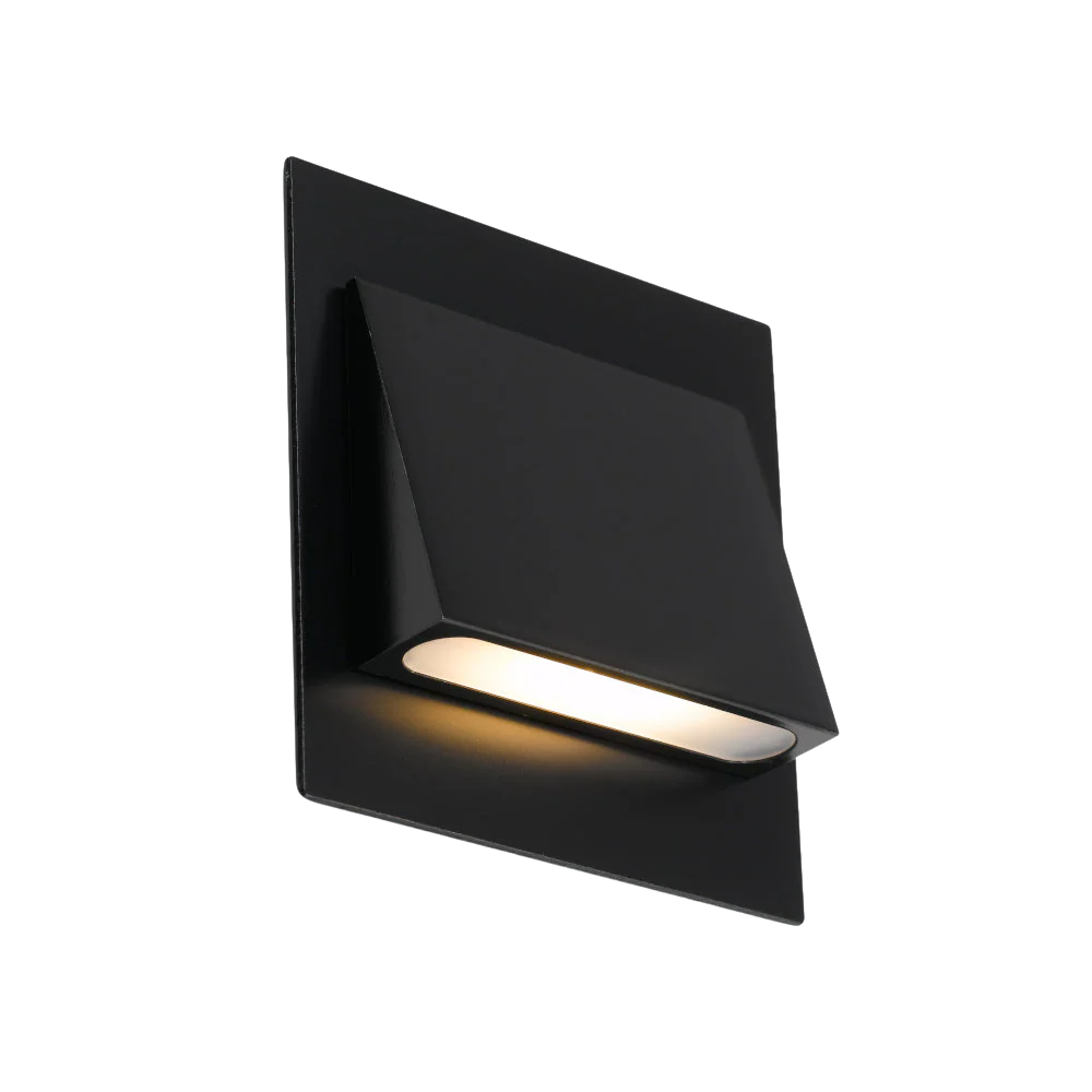 Telbix Brea Square Stair Light Black 5000K - Image 3